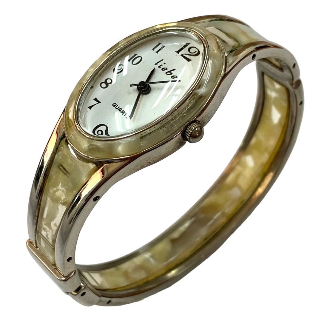 アビステ きらめくライトストーン バングルウォッチ未使用 アビステ ウォッチ＆アクセサリーズ ムービングストーン ボリューム