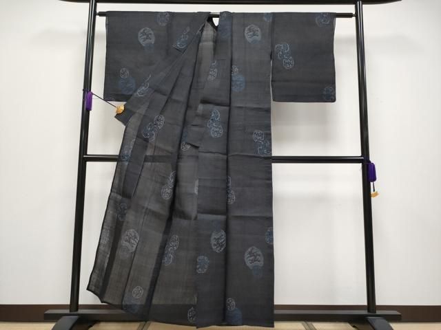 平和屋本店■極上　夏物　重要無形文化財　本場宮古上布　苧麻　逸品　DZAA3760kh5 平和屋本店□極上 夏物 重要無形文化財 本場宮古上布 苧麻 逸品