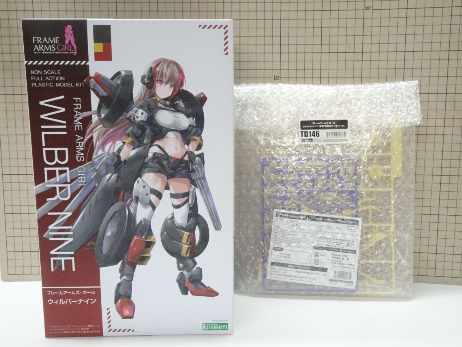 FAガール ウィルバーナイン 塗装 完成品 フレームアームズ・ガール