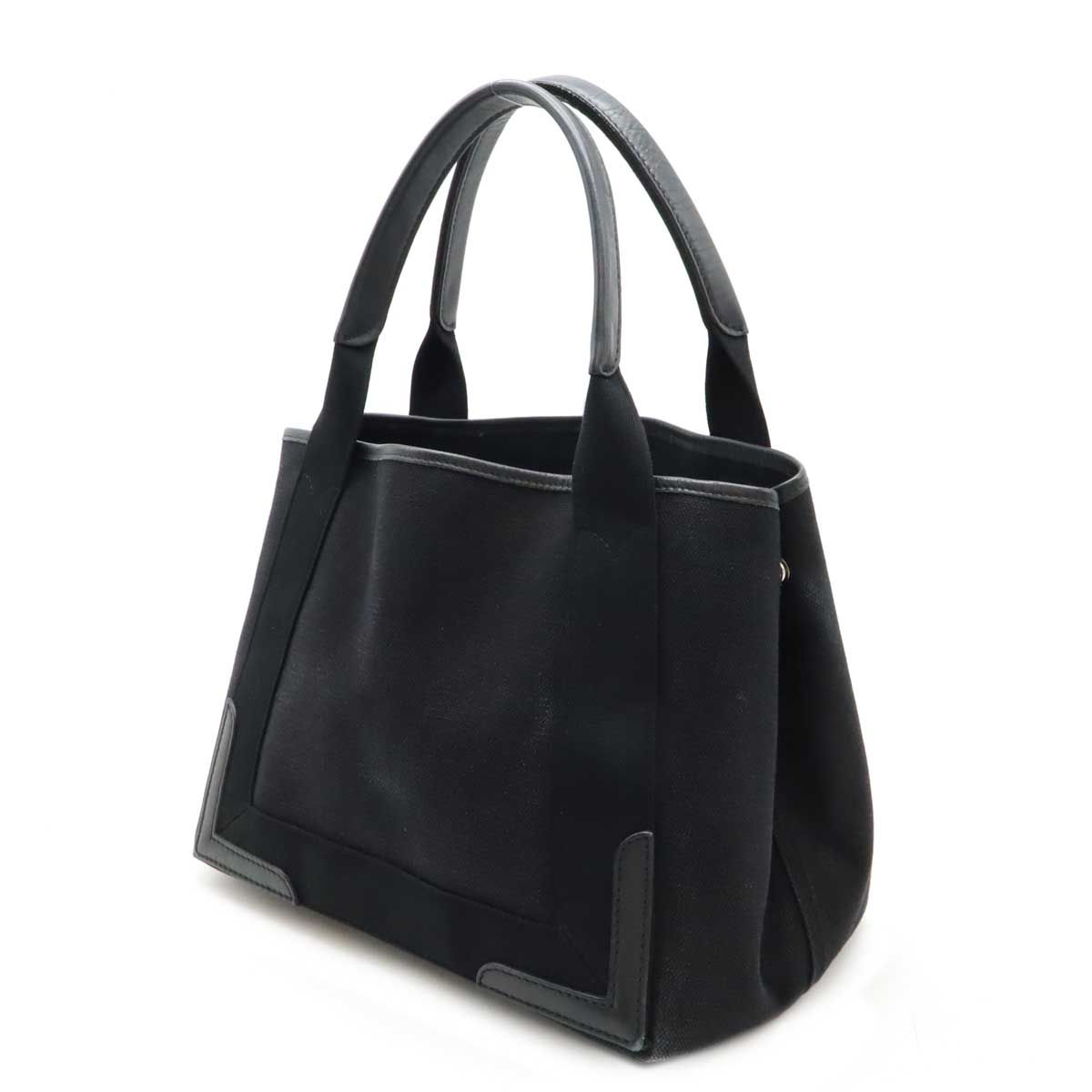 BALENCIAGA バレンシアガ ネイビー スモール カバス S ロゴ