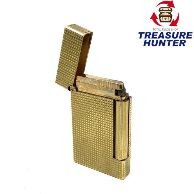 美品❗デュポン　ガスライターマイクロダイアモンドヘッドギャッツビー DUPONTデュポン GATSBYギャッツビー ガスライター 美品 マイクロ