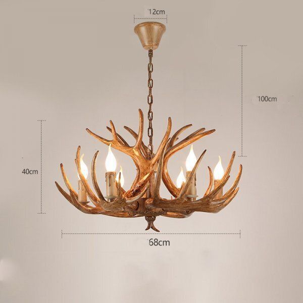 北欧デザイン鹿の角ペンダントライトペンダントライト