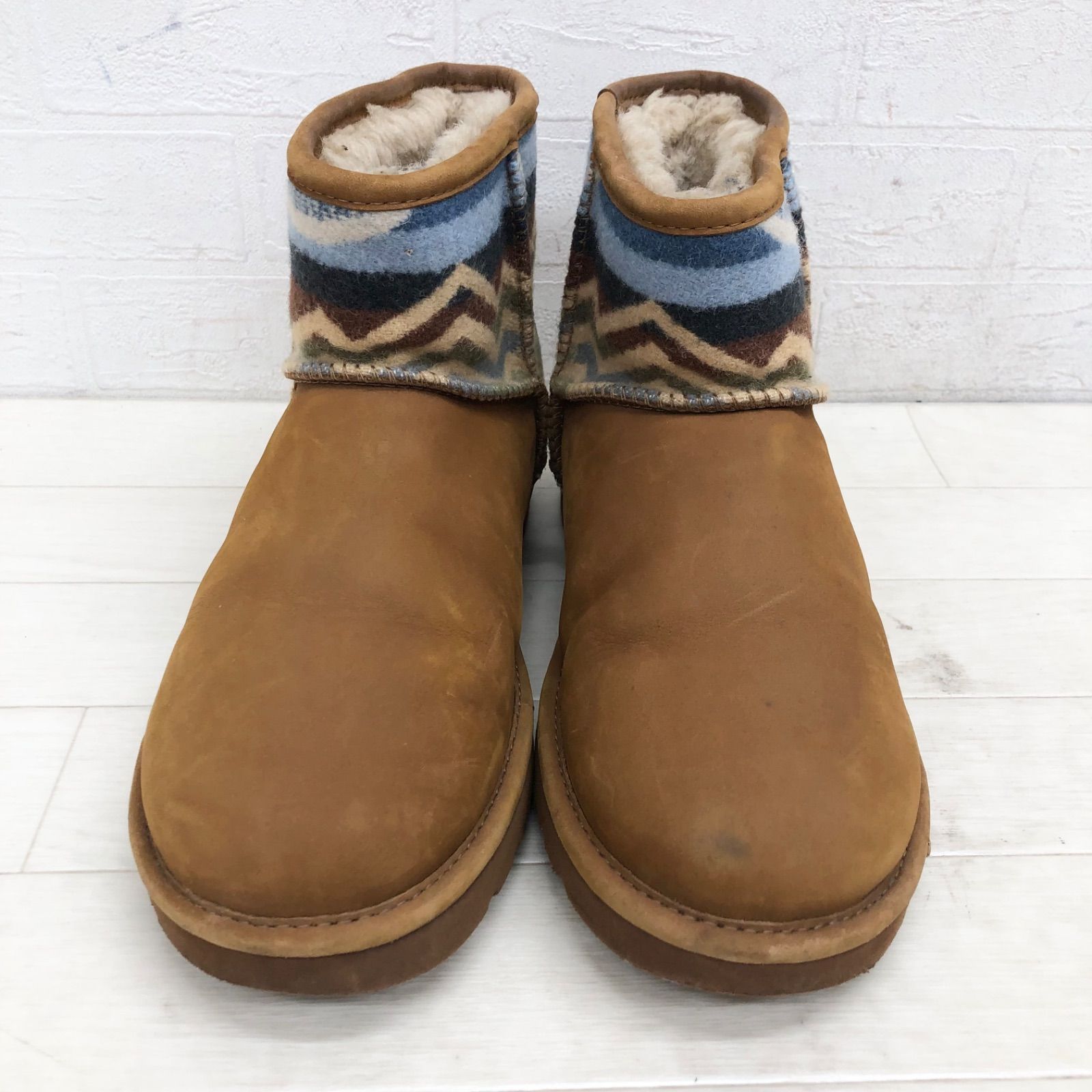 UGG Pendleton ブラウン ムートンブーツ UGG ベージュ ムートンブーツ