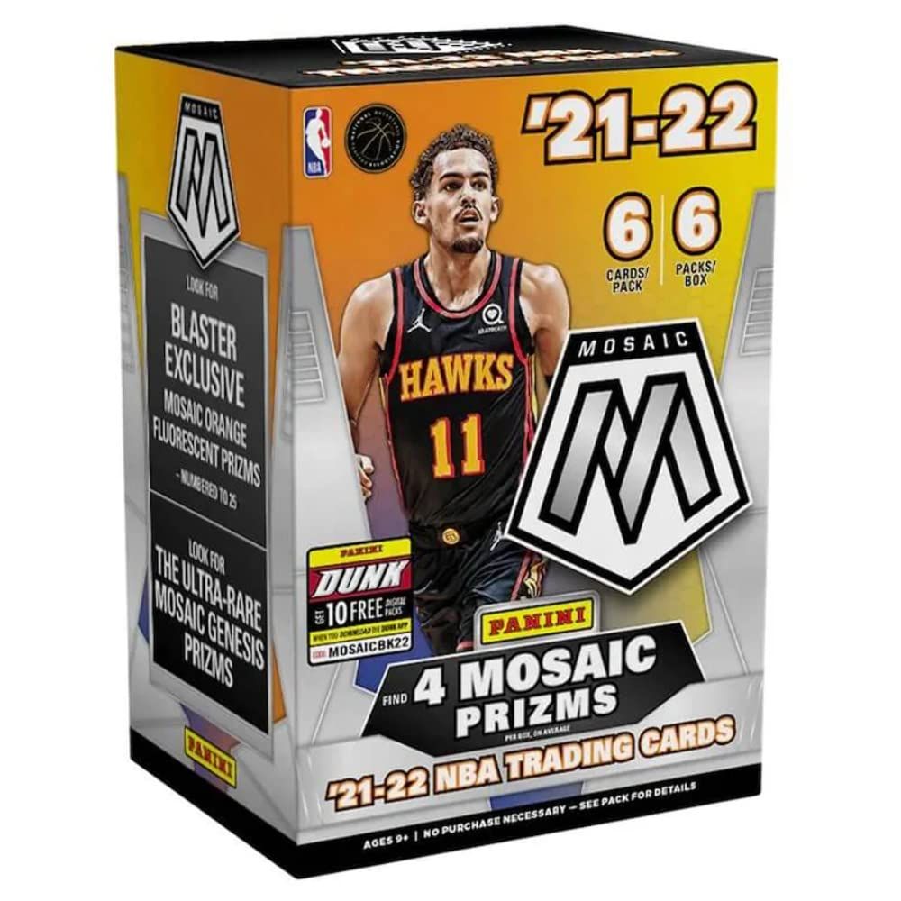 NBA 2021-22 Panini Mosaic Basketball Card Blaster Box パニーニ モザイク バスケットボール カード ブラスターボックス 