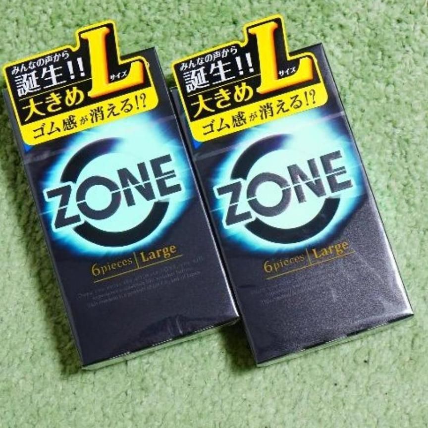 理想の「生感覚」！ZONE(ゾーン) コンドーム Lサイズ6個入×2箱 - メルカリ