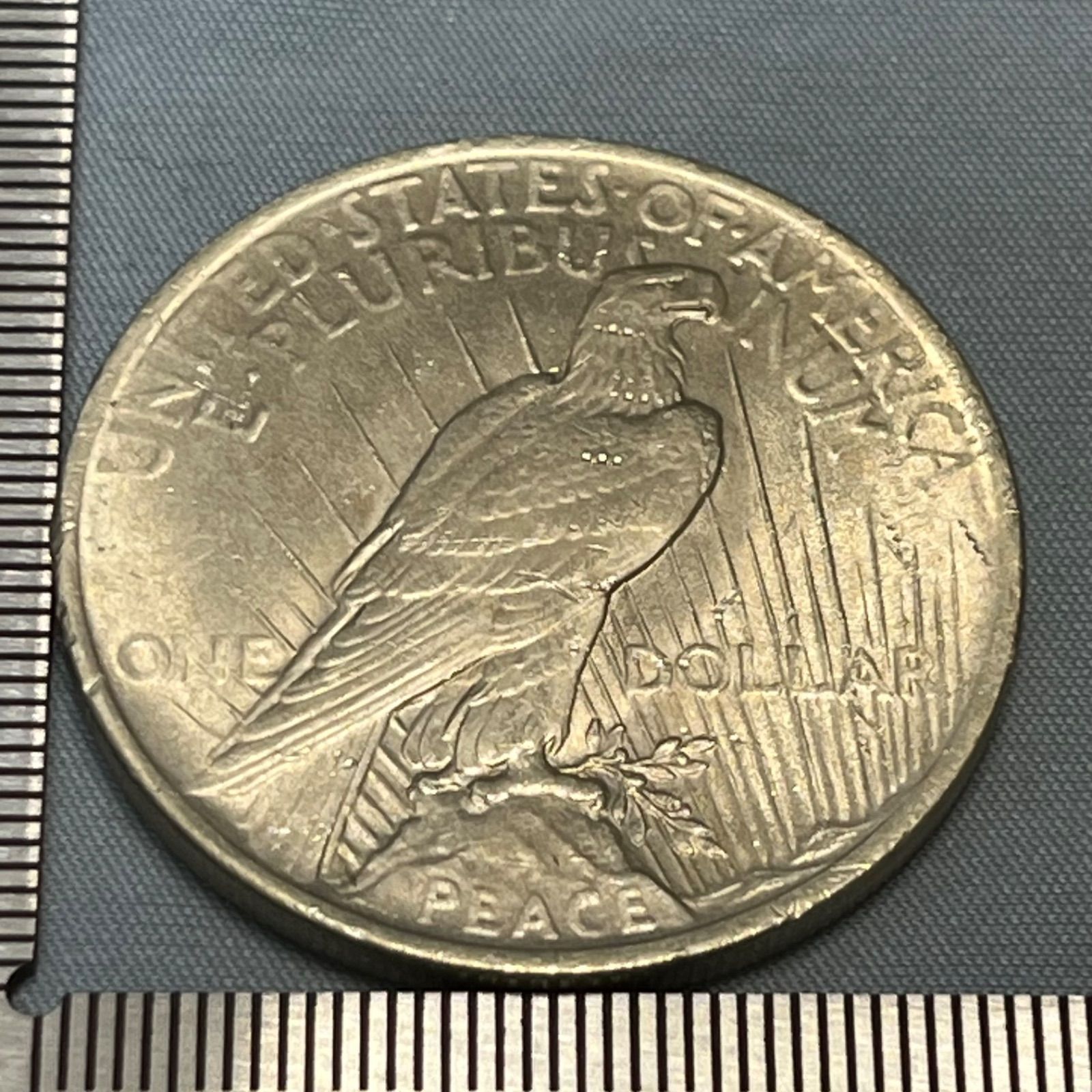 美術品・アンティーク・コレクション アメリカ銀貨1922年 ピースダラー
