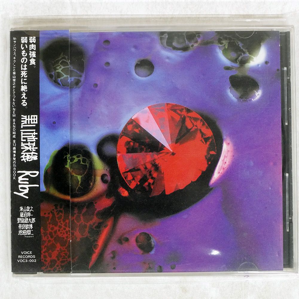 Ruby Radio-Active / 黒い地球儀 新品未使用‼️ 廃盤‼️ 国内盤 RUBY/黒い地球儀/VOICE RECORDS VOC3002 CD □ - メルカリ