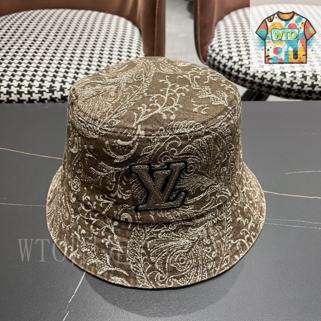 今日 LV 日韓風柄 Distressed フィッシャーハット-1-4-3