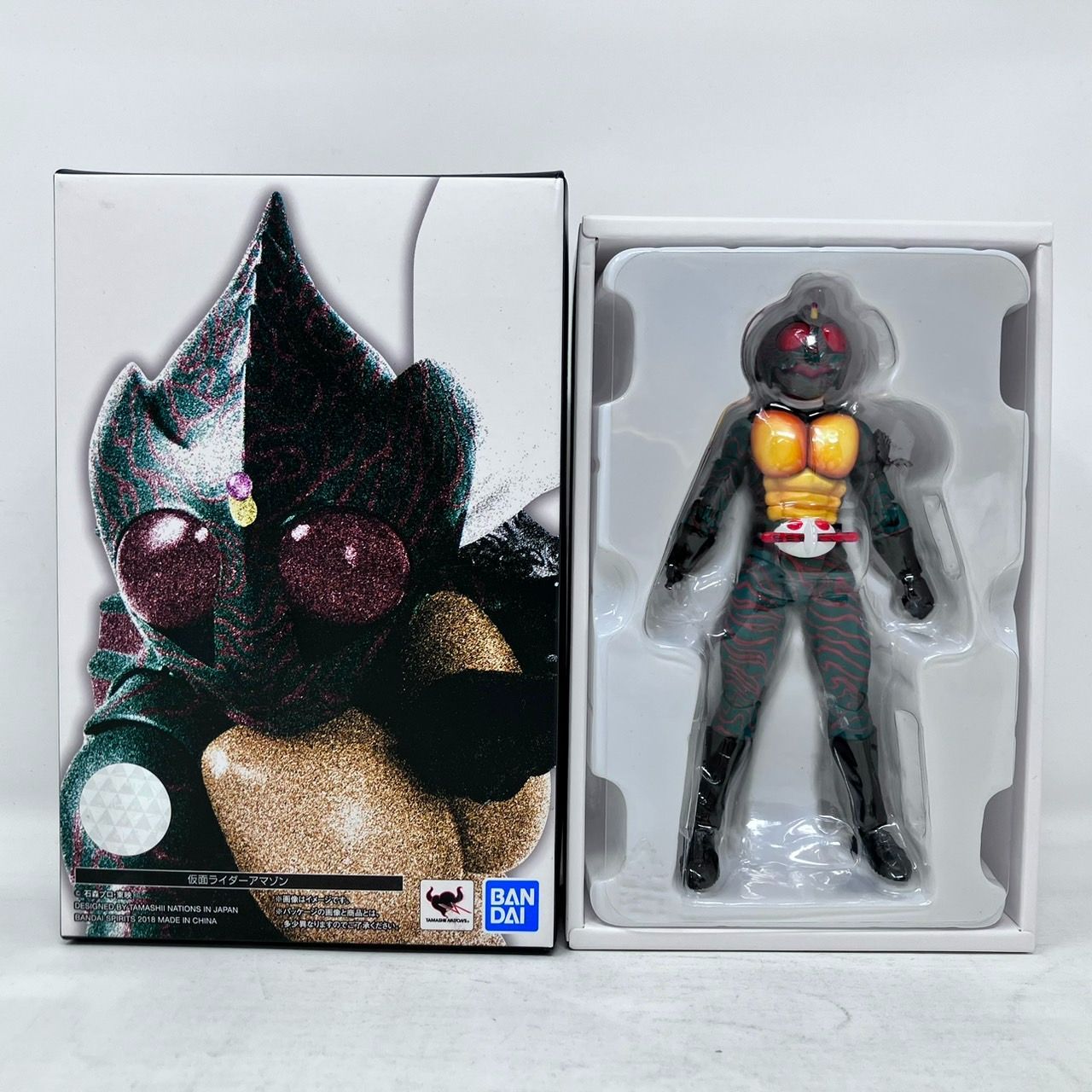 仮面ライダーアマゾン　真骨頂　フィギュア S.H.フィギュアーツ 仮面ライダーアマゾン (真骨彫製法) 『仮面