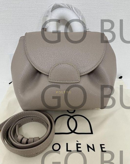 美品 Polene ポレーヌ Number One Nano ショルダーバッグ - GO BUY