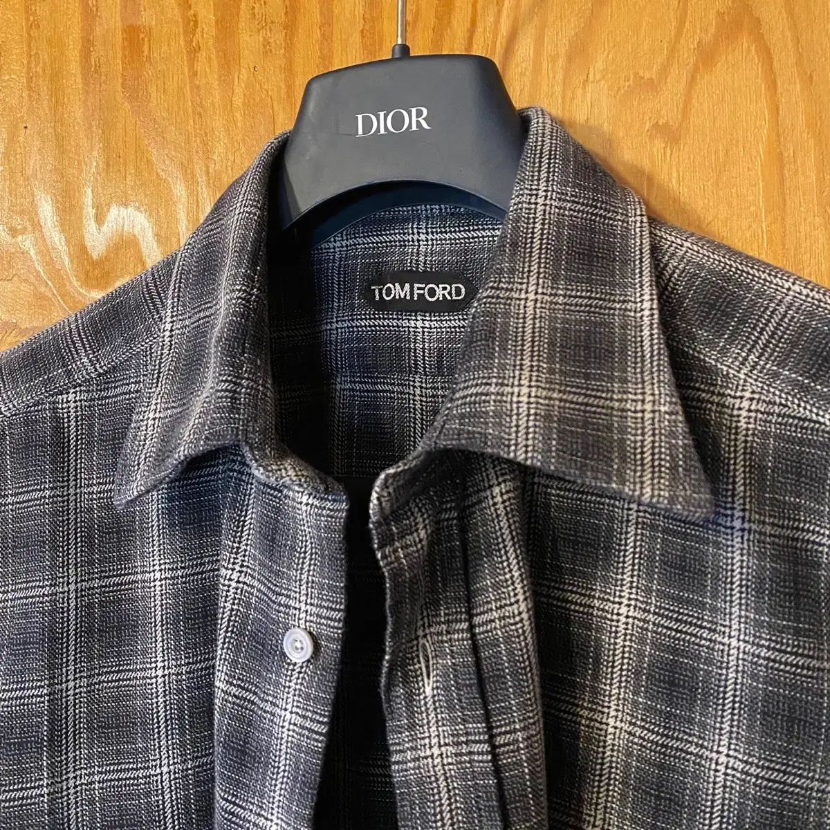 TOM FORD(トムフォード) グラデーション チェック シャツ 新品 出品 