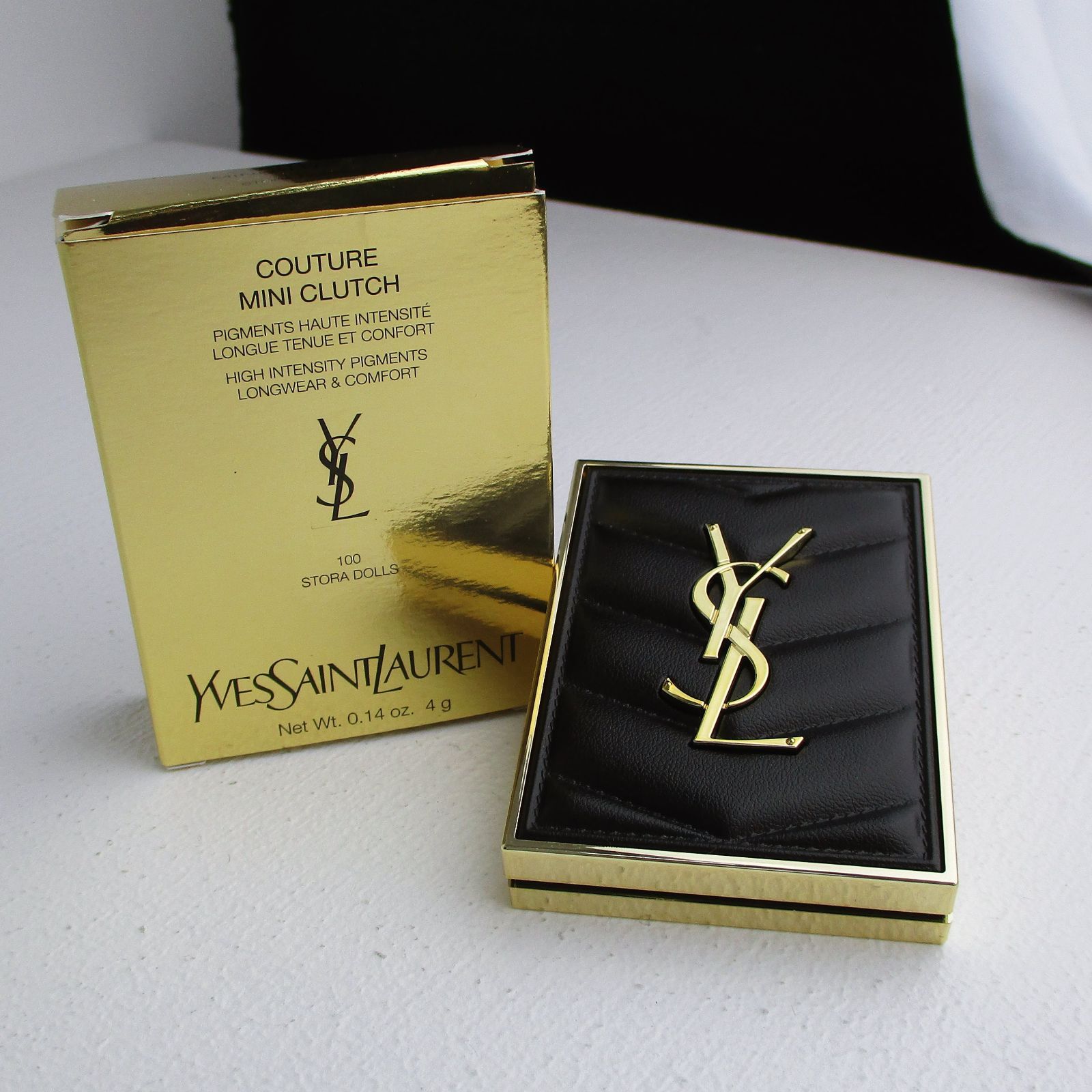 【広店】【未使用】YVES SAINT LAURENT クチュール　ミニ　クラッチ　100【136-0118】