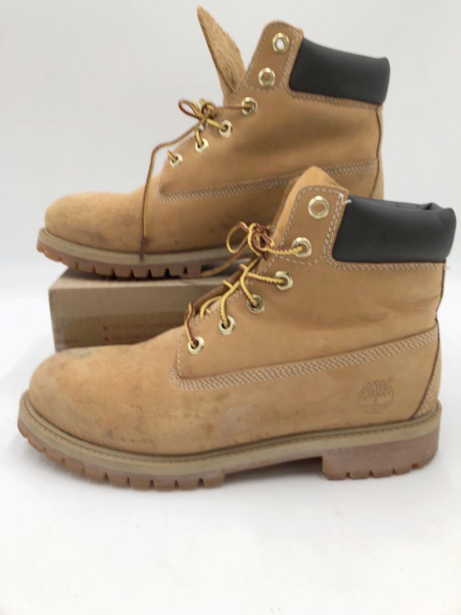 Timberland ティンバーランド PRIMALOFT ワーク ブーツ size24.5/キャメル ◇■◎レディース