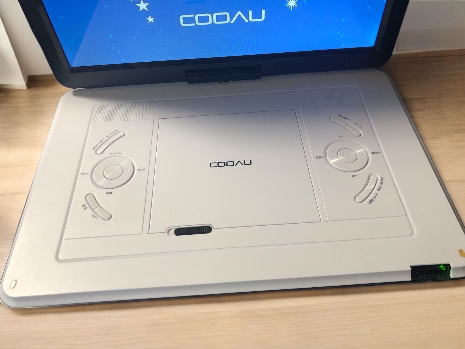 テレビ・映像機器 COOAU ポータブルビデオプレーヤー CU-102