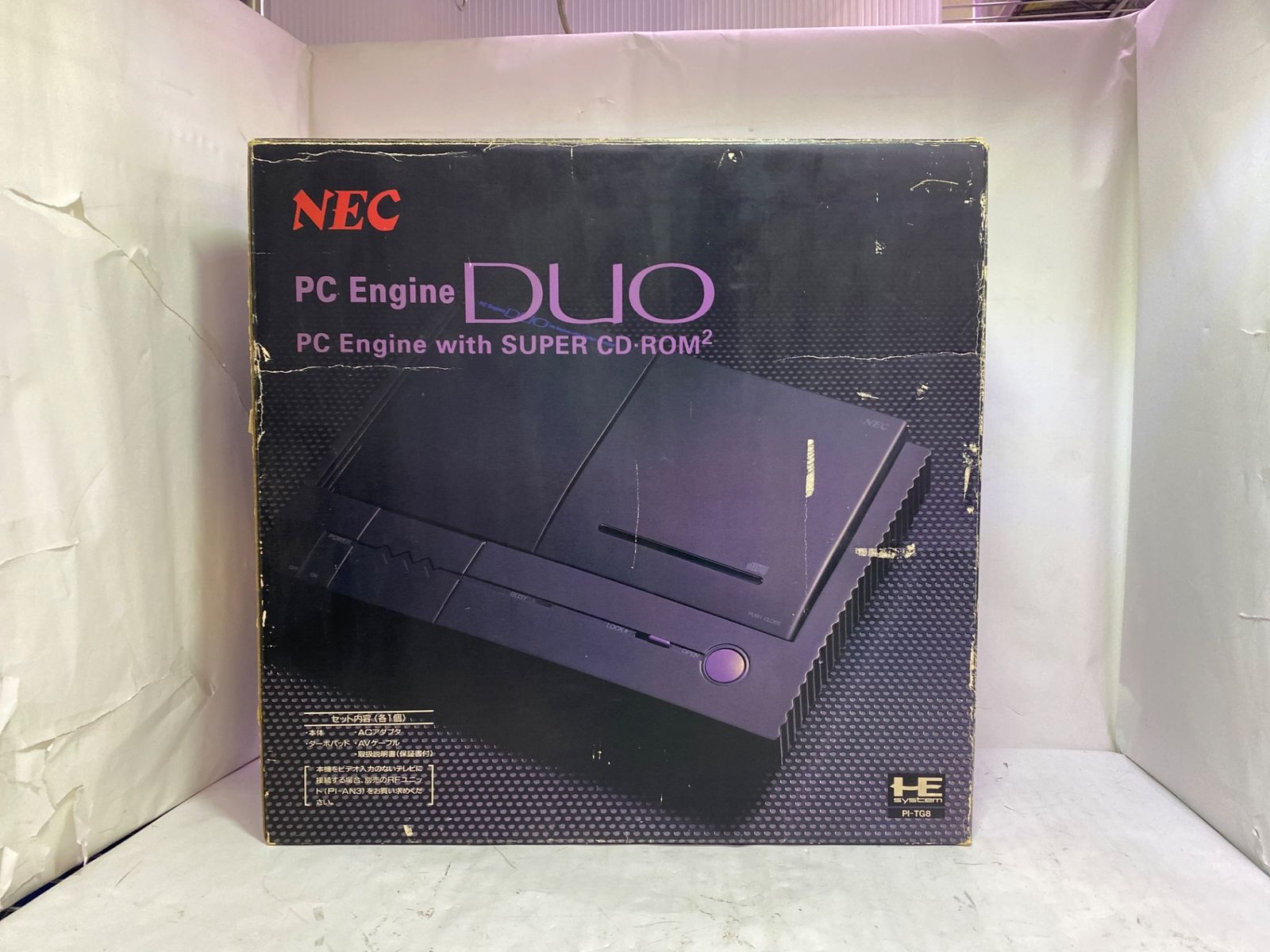 NEC/PC Engine DUO/簡易動作確認済み/PI-TG8/レア】 NEC PCエンジン