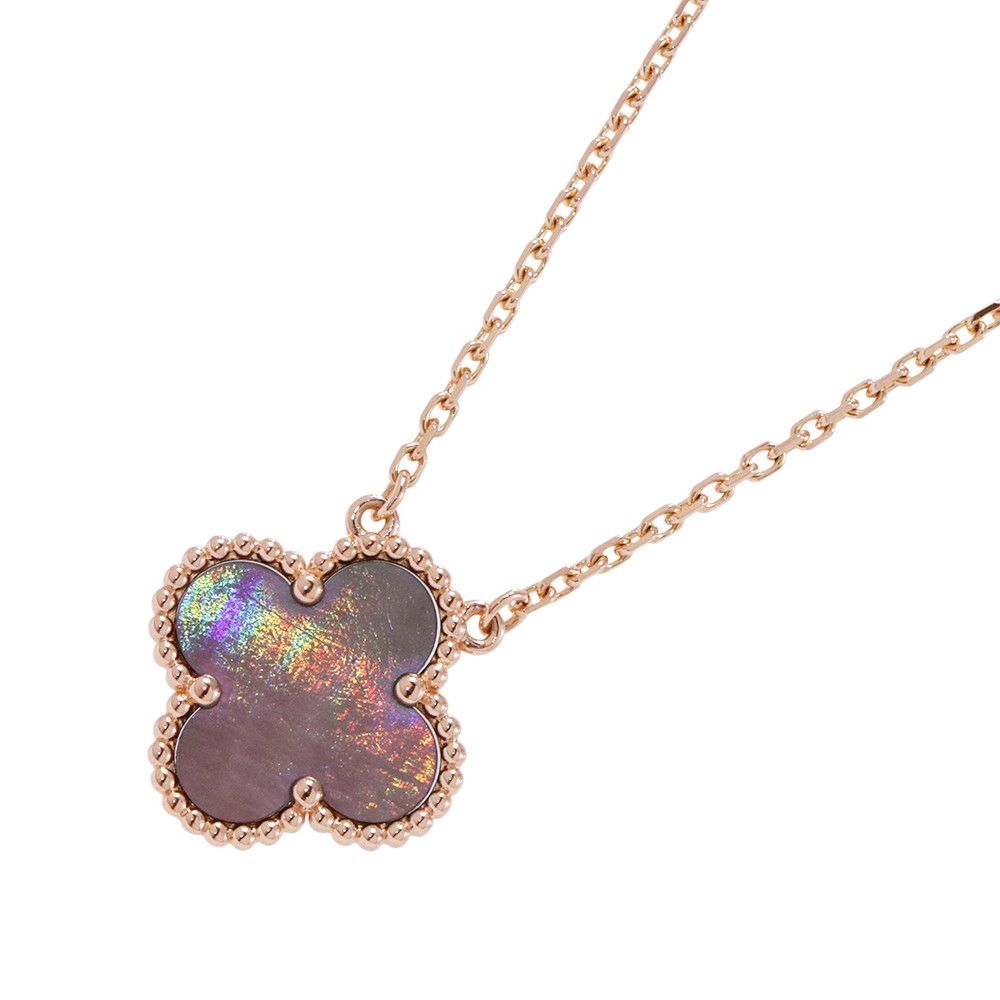 ヴィンテージ アルハンブラ ペンダント　グレーマザーオブパール ヴィンテージ アルハンブラ ペンダント グレーマザーオブパール ヴァン