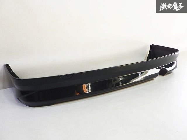 ストア出品 LA Custom LAカスタム RN6 ストリーム 前期 リア リヤ ハーフスポイラー アンダースポイラー 黒メタリック系 FRP製 即納