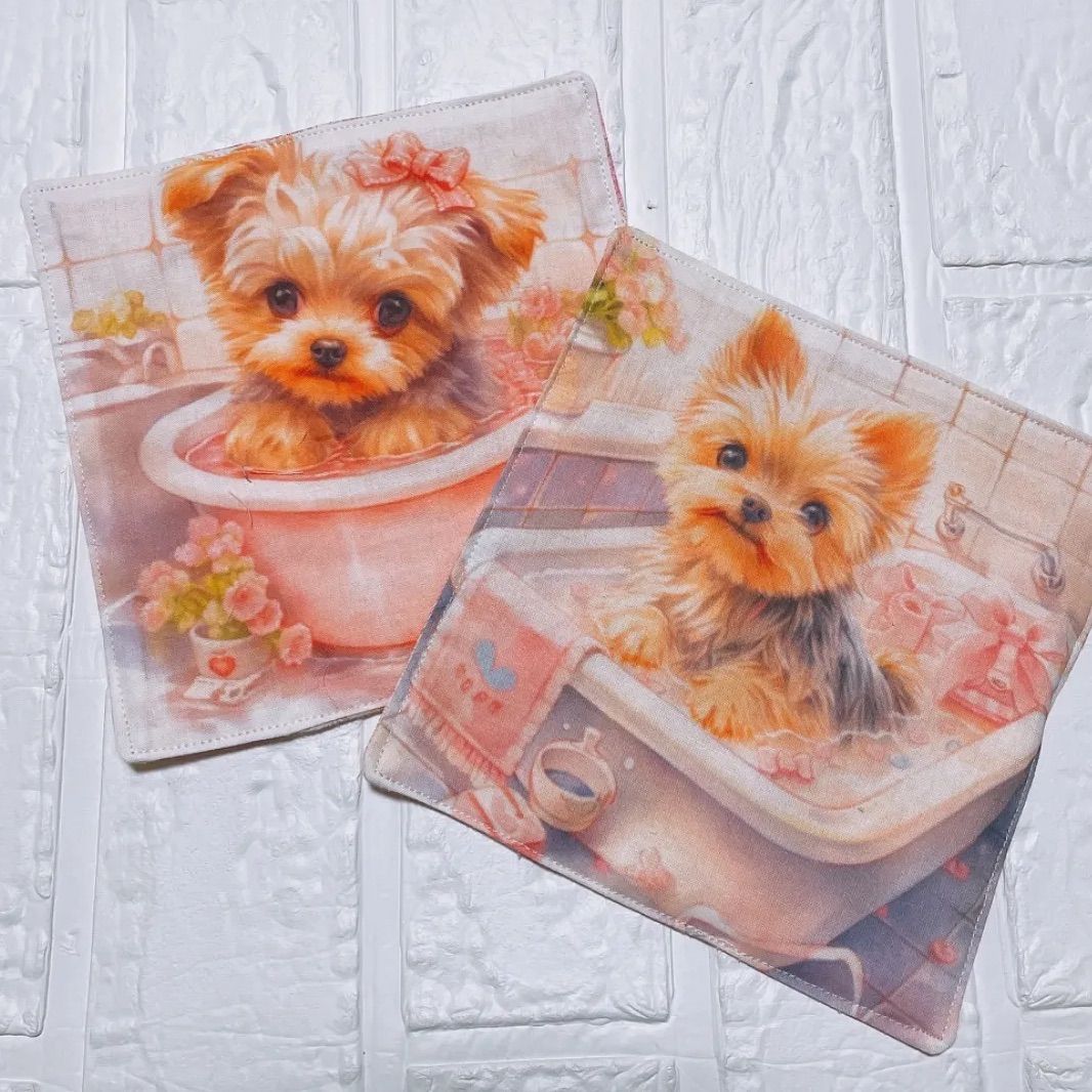 ショップ ハンカチ ガーゼハンカチ ハンドメイド パネル生地