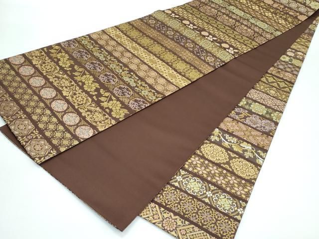 平和屋本店□極上 西陣織 陰山織物謹製 箔屋清兵衛 全通柄袋帯 吉祥百  