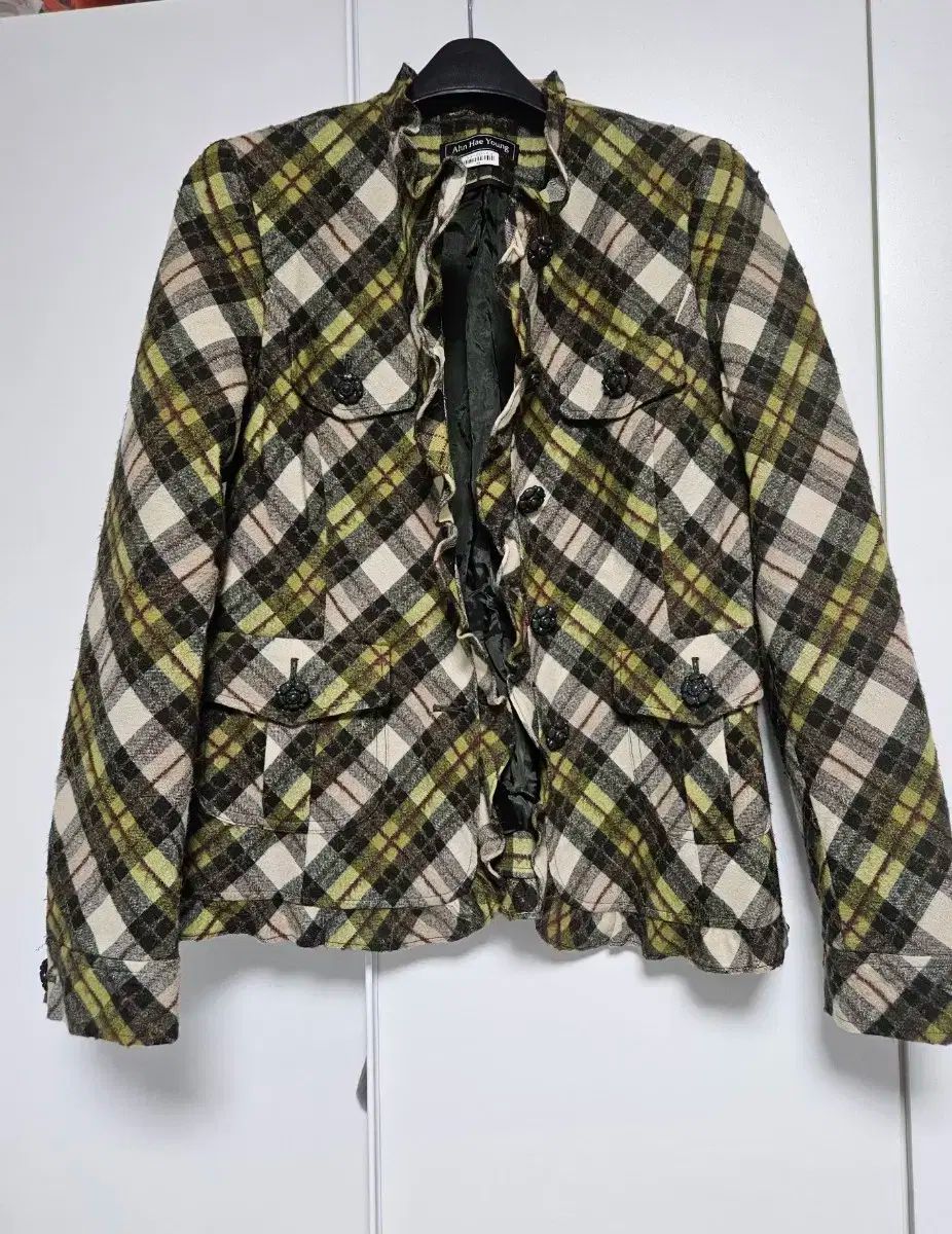 アン ヘヨン Ahn Hae Young チェック ジャケット 66