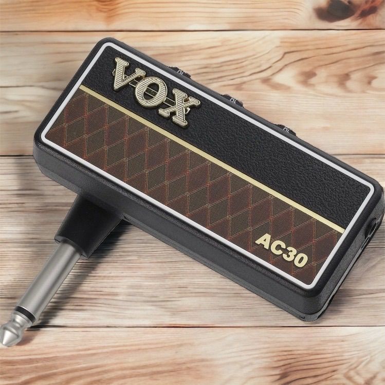 ギターアンプ　ギターに直接プラグ・イン　amPlug2　電池駆動　AC30　メルカリ　ケーブル不要　自宅練習に最適　エフェクト内蔵　定番ヴィンテージサウンド　VOX　ヘッドフォン