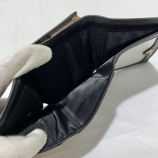 中古】Vivienne Westwood 三つ折り財布 ブラック 913VW124