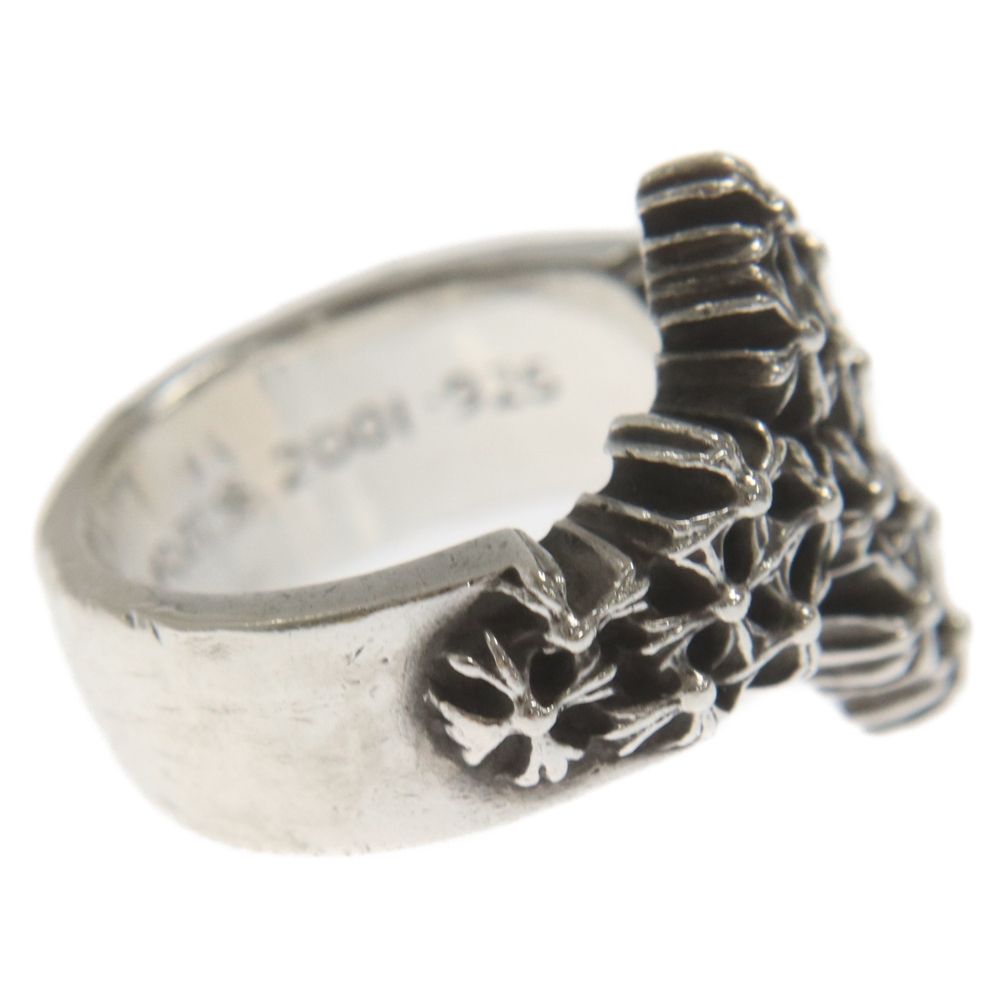 CHROME HEARTS (クロムハーツ) Cemetery Points Ring セメタリー ポインツ リング シルバー 18号 - メルカリ