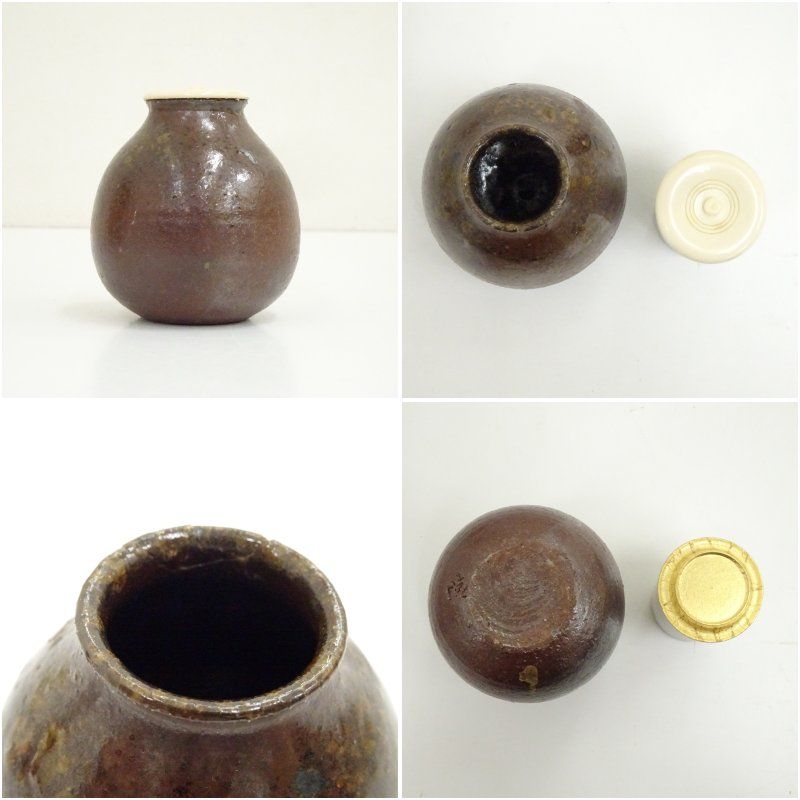 丹波焼　菓子器　時代物　合わせ箱　茶道具　骨董品、美術品 その他(茶道具)オークション｜サムライオークション