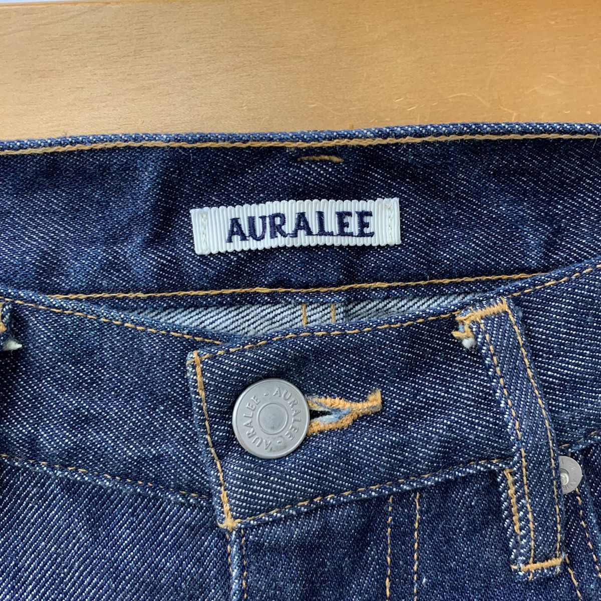 AURALEE オーラリー 20AW HARD TWIST DENIM 5P PANTS デニムパンツ 32 