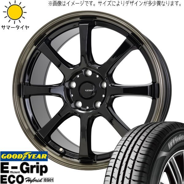 ノア ヴォクシー エスクァイア 215/45R17 ホイールセット | グッドイヤー EG01 u0026 P08 17インチ 5穴114.3 