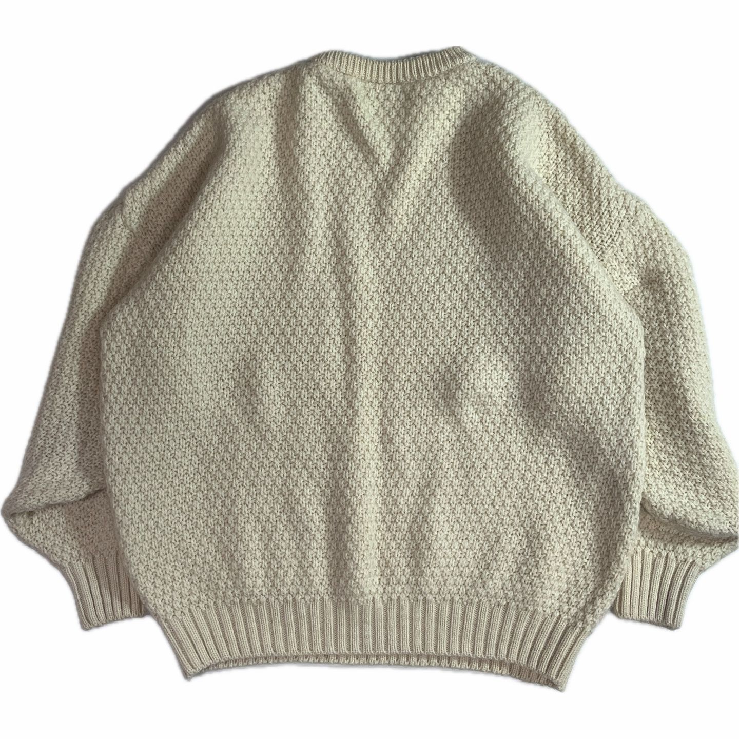 イギリス製 UK ヴィンテージ TRADITIONS PURE NEW WOOL 100% アラン