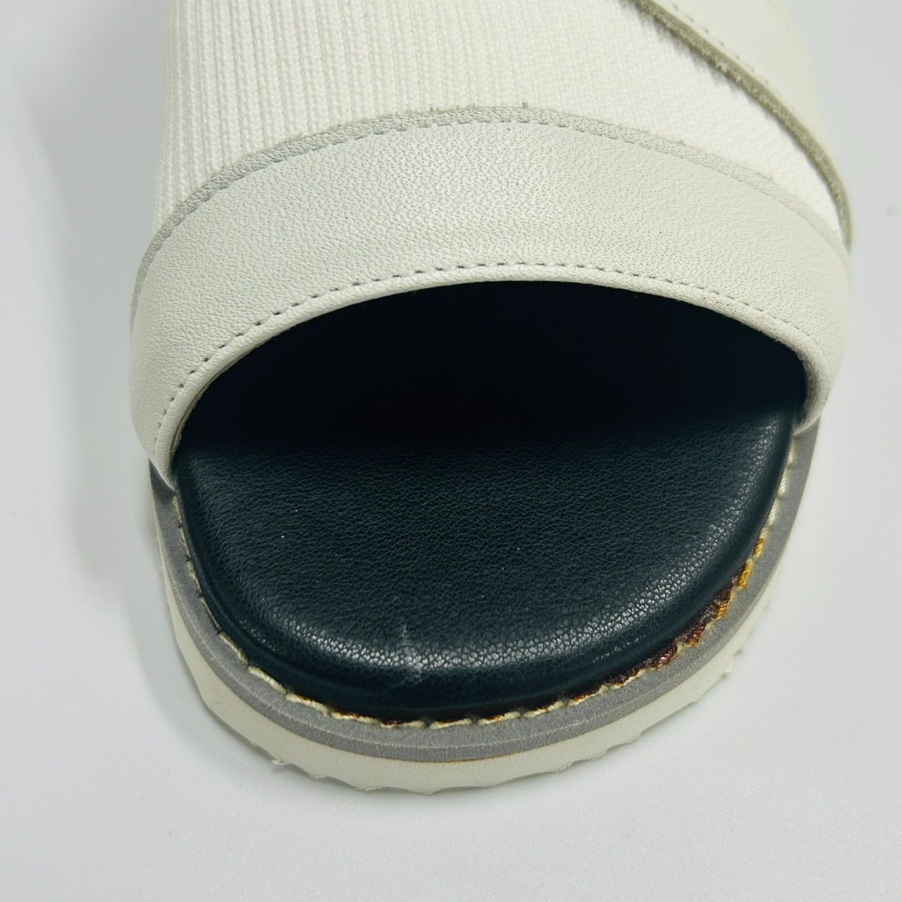 オープントゥニット切替シューズ センソユニコ