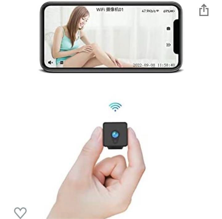 ❤️ラスト1点❤️小型カメラ 見守りカメラ 防犯 赤ちゃん 見守り ベビーモニター