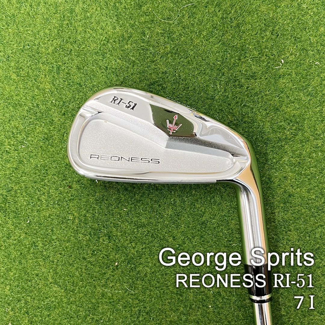 George Sprits REONESS RI-51 7番 アイアン 単品 (ジョージ