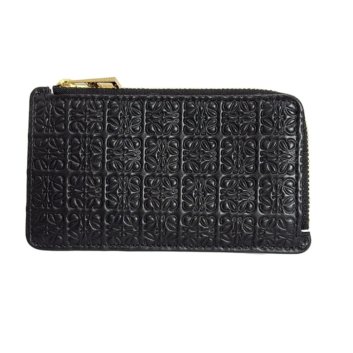 LOEWE ロエベ 財布・コインケース 黒 - 4502525E0044 LOEWE（ロエベ）財布・コインケース 黒 サイズ:- レディース