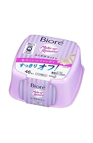 花王 ビオレ メイクふくだけコットン 本体 ４６枚 ×１０個セット