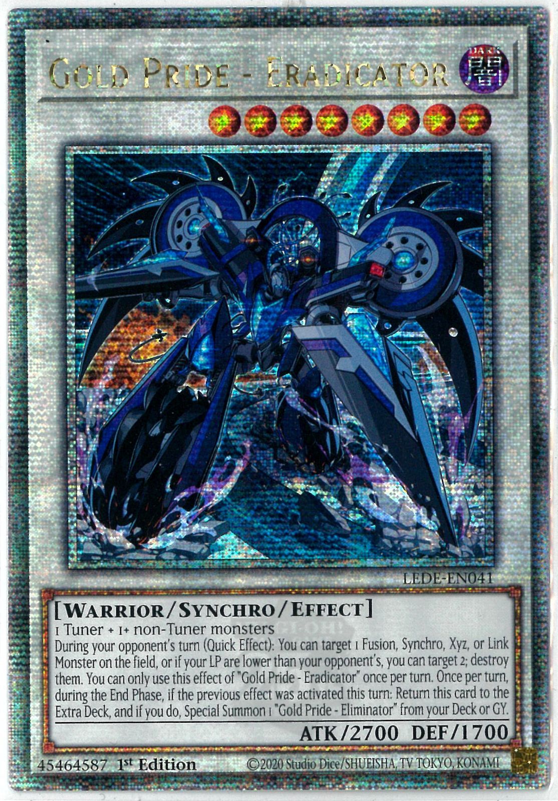 遊戯王/英語版/EU版/GP－アニヒレーター/Gold Pride - Eradicator