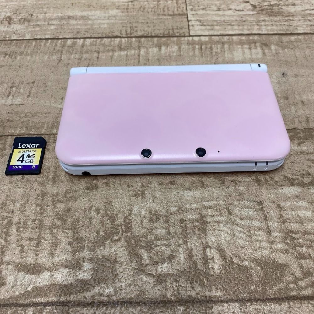 08w13514 完動品 任天堂 Nintendo 3DS LL ピンク×ホワイト 品