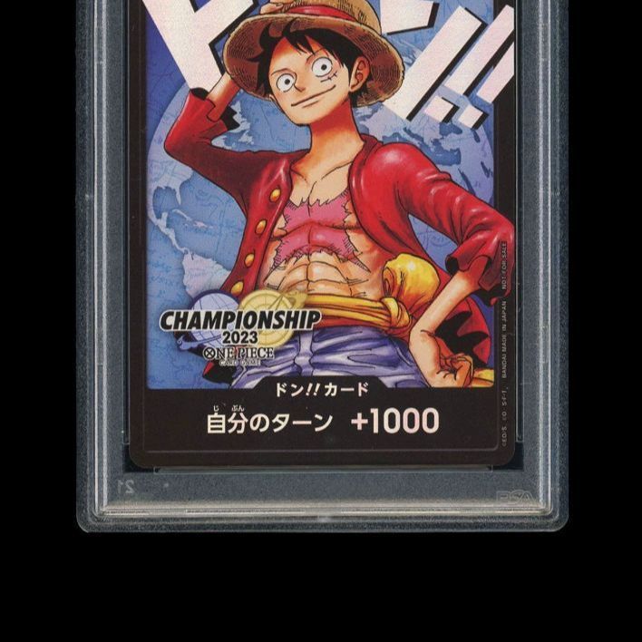 PSA10 ワンピース　海外チャンピオンシップ　ルフィ　2023 PSA10】ドンカード (モンキー・D・ルフィ) 英語版 チャンピオン