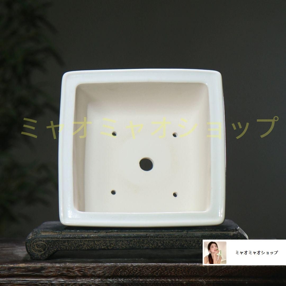 中国風山水図盆栽 陶磁盆 紫砂鉢 大盆栽 小盆栽