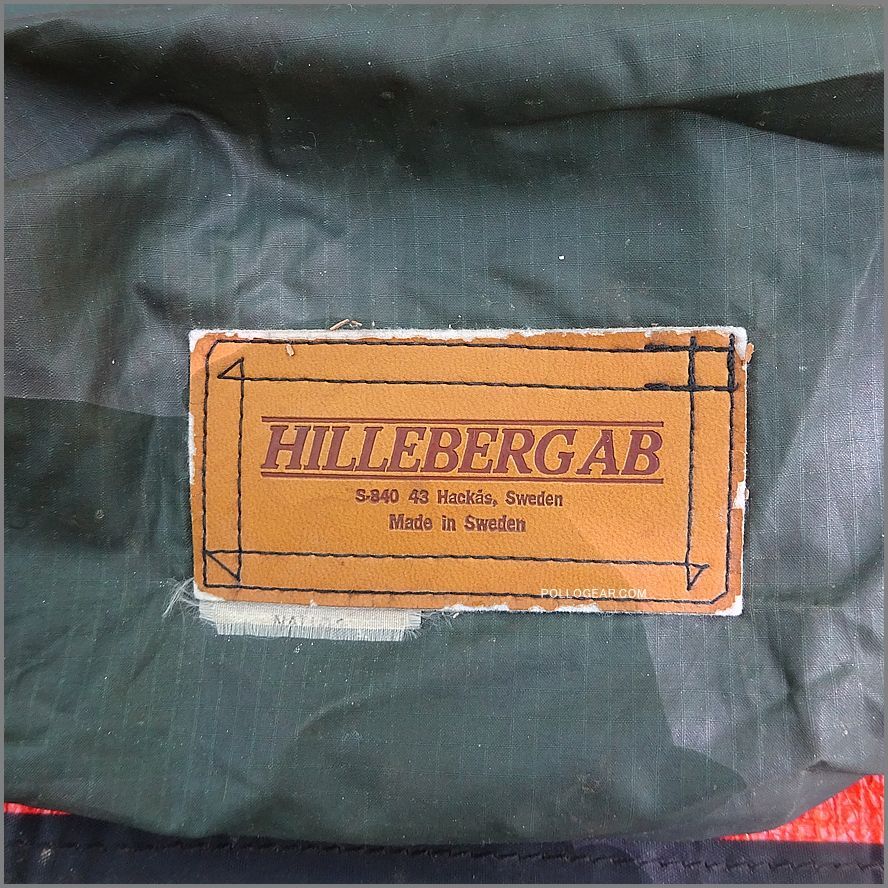 1987年 初期型 Nallo2 HillebergAB 革タグ 旧カラー ヒルバーグAB ナロ