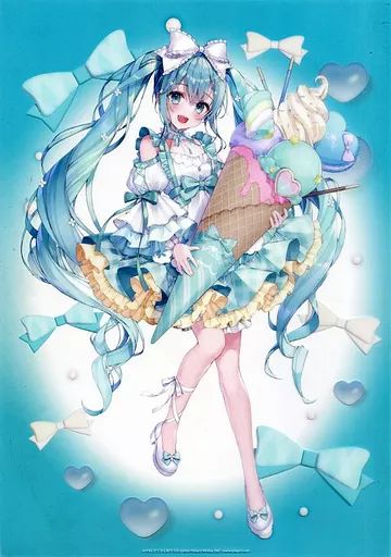 ボカロ 集合絵&メイコ 楽天コレクション初音ミク16thくじ D賞