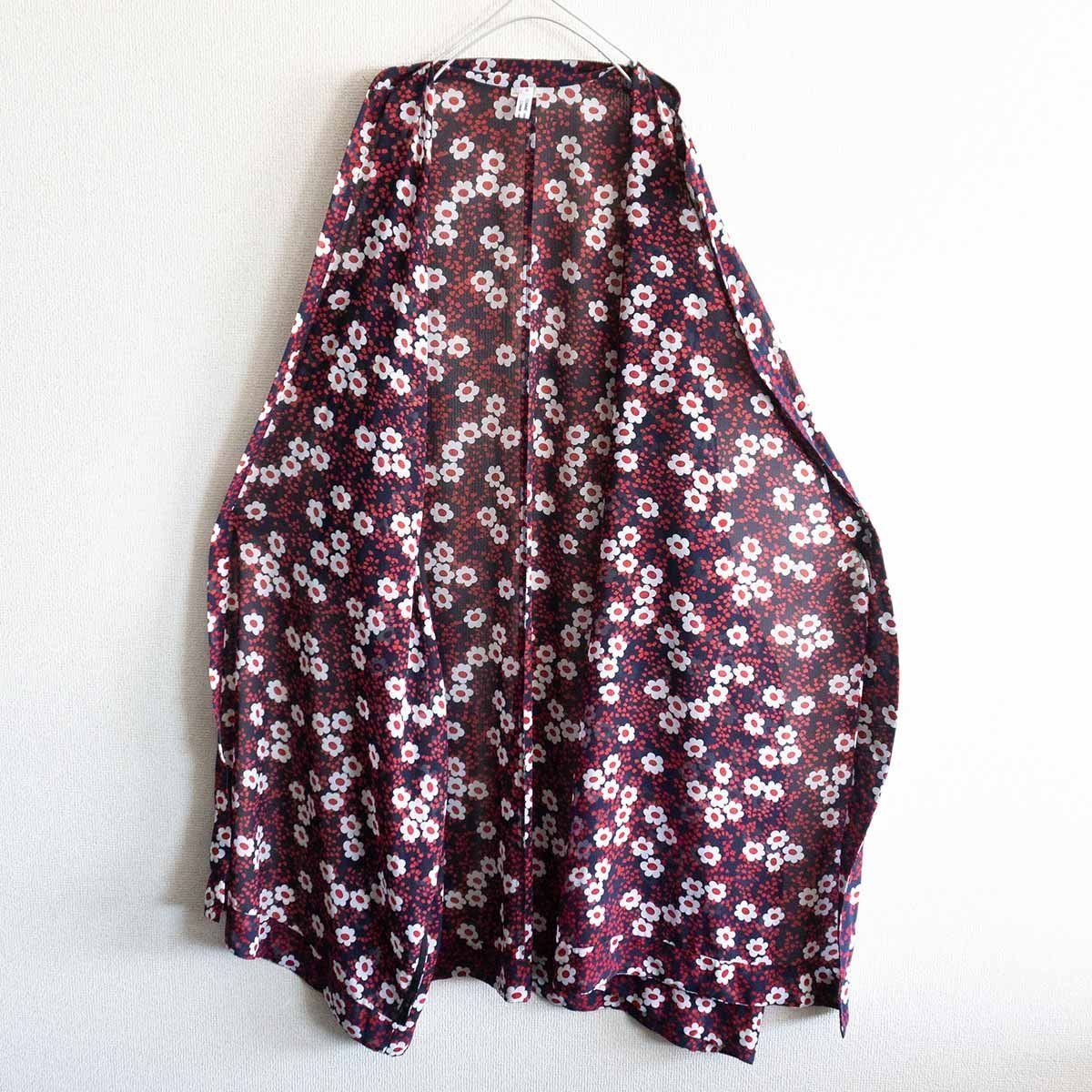 COMME des GARCONS 花柄　チャイナ　ワンピース COMME des GARCONS 花柄 チャイナ ワンピース - メルカリ