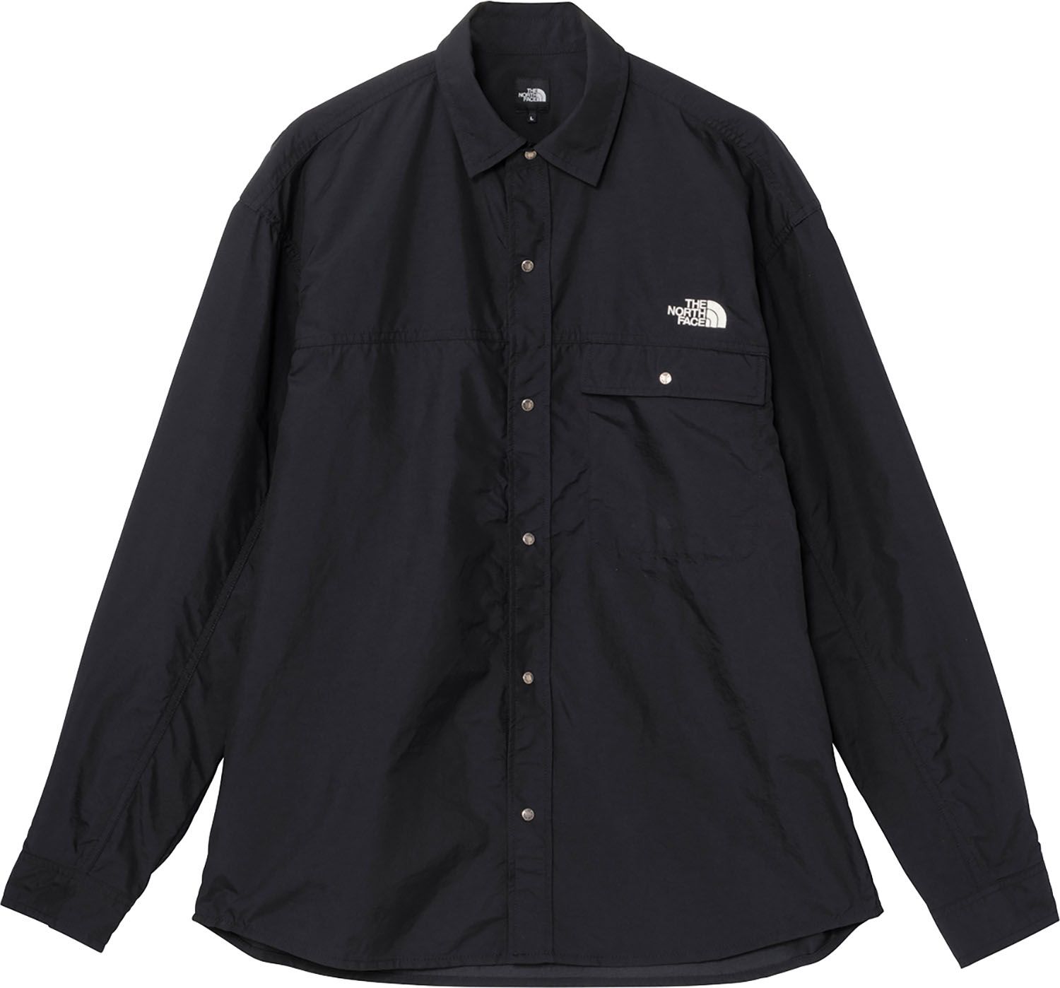ザ ノース フェイス THE NORTH FACE アウトドア ロングスリーブヌプシシャツ L|S NUPTSE SHIRT メンズ レディース フハク トップス ブラウス 布帛シャツ ブラウス トレーニング ウェア NR12 K ブラック