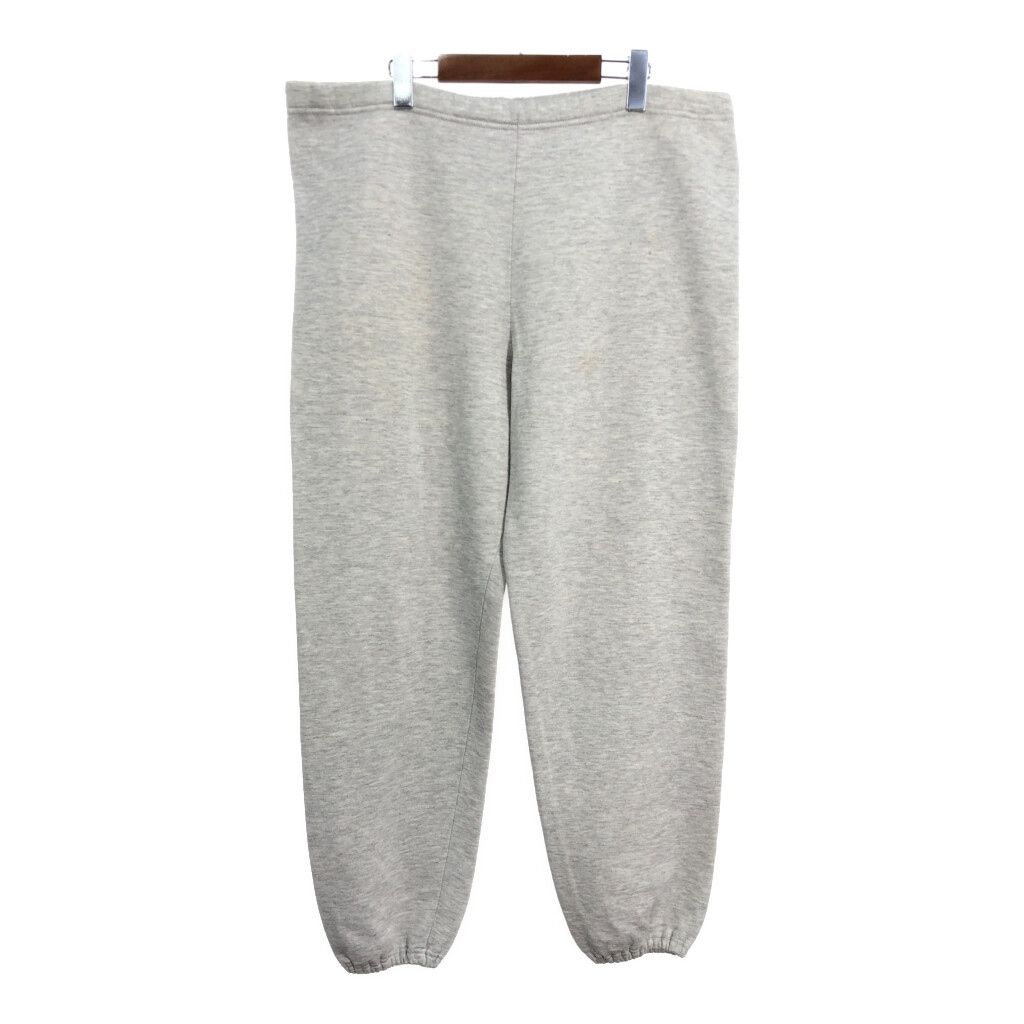 90年代 RUSSELL ATHLETIC ラッセル スウェットパンツ 無地 グレー メンズ L 古着 T2448