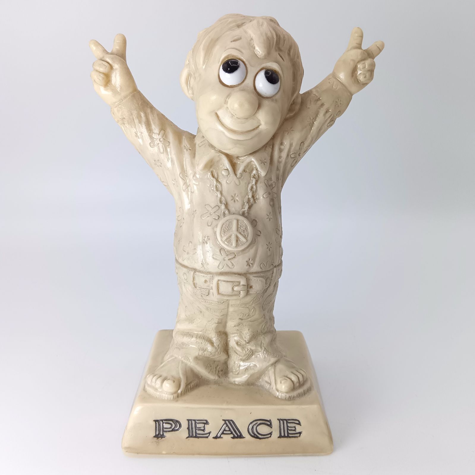 70 s メッセージドール PEACE ピースマーク シリースカルプス