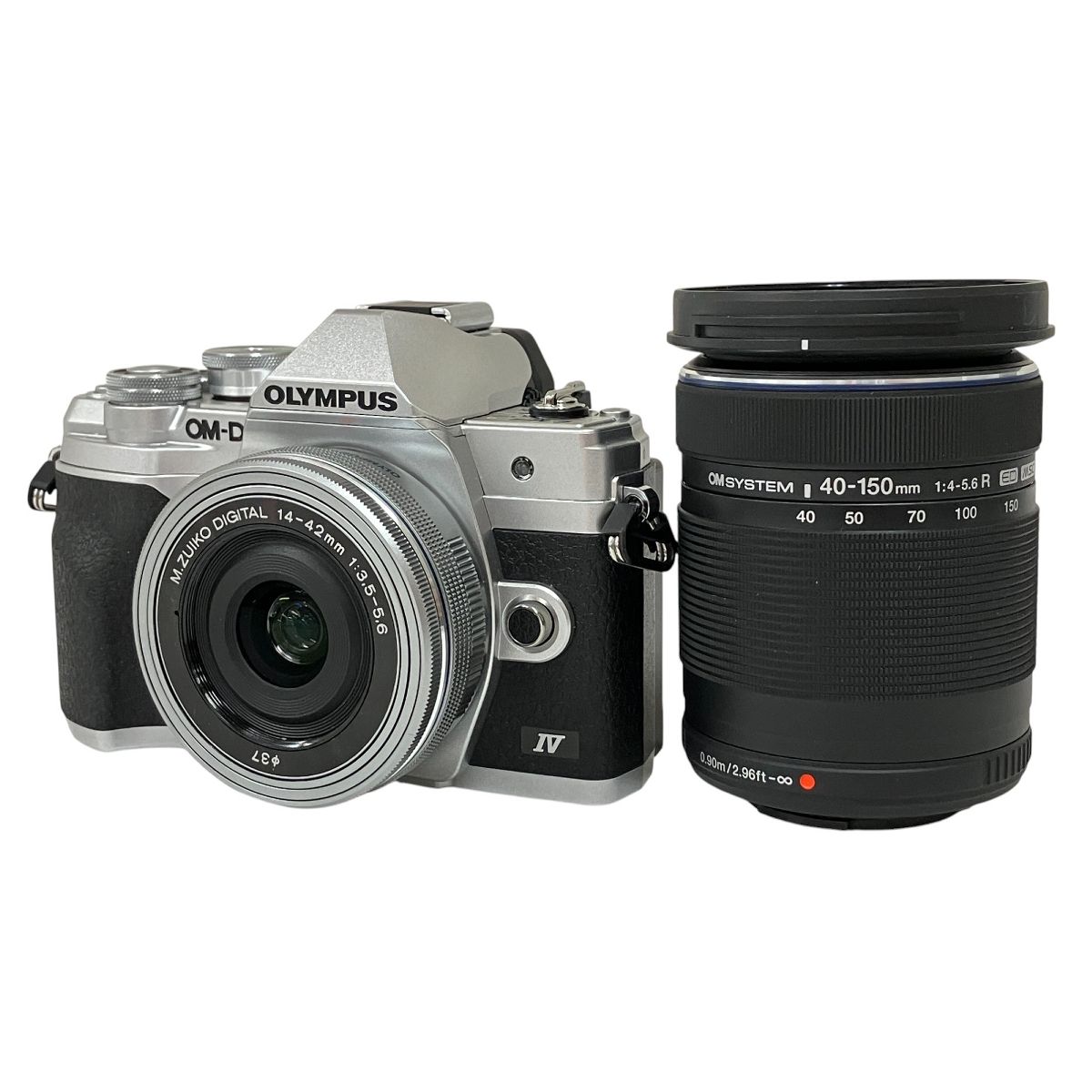 OLYMPUS OM-D E-M10 Mark IV ダブルズームキット カメラ 14-42mm 40-150mm オリンパス O10009342