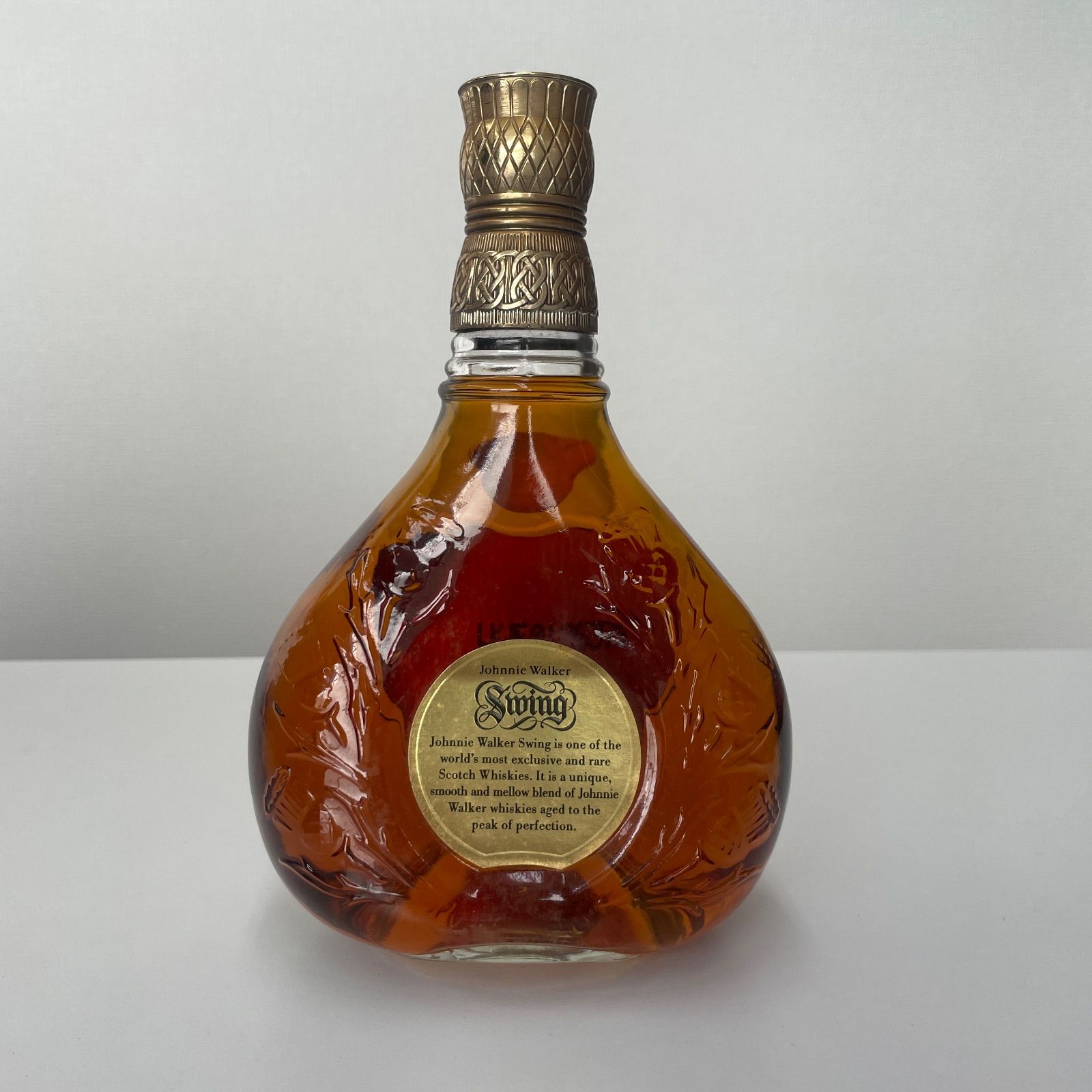 D【古酒】未開封/箱付き ジョニーウォーカー スイング 750ml 43度 スコッチウイスキー johnnie Walker swing - メルカリ