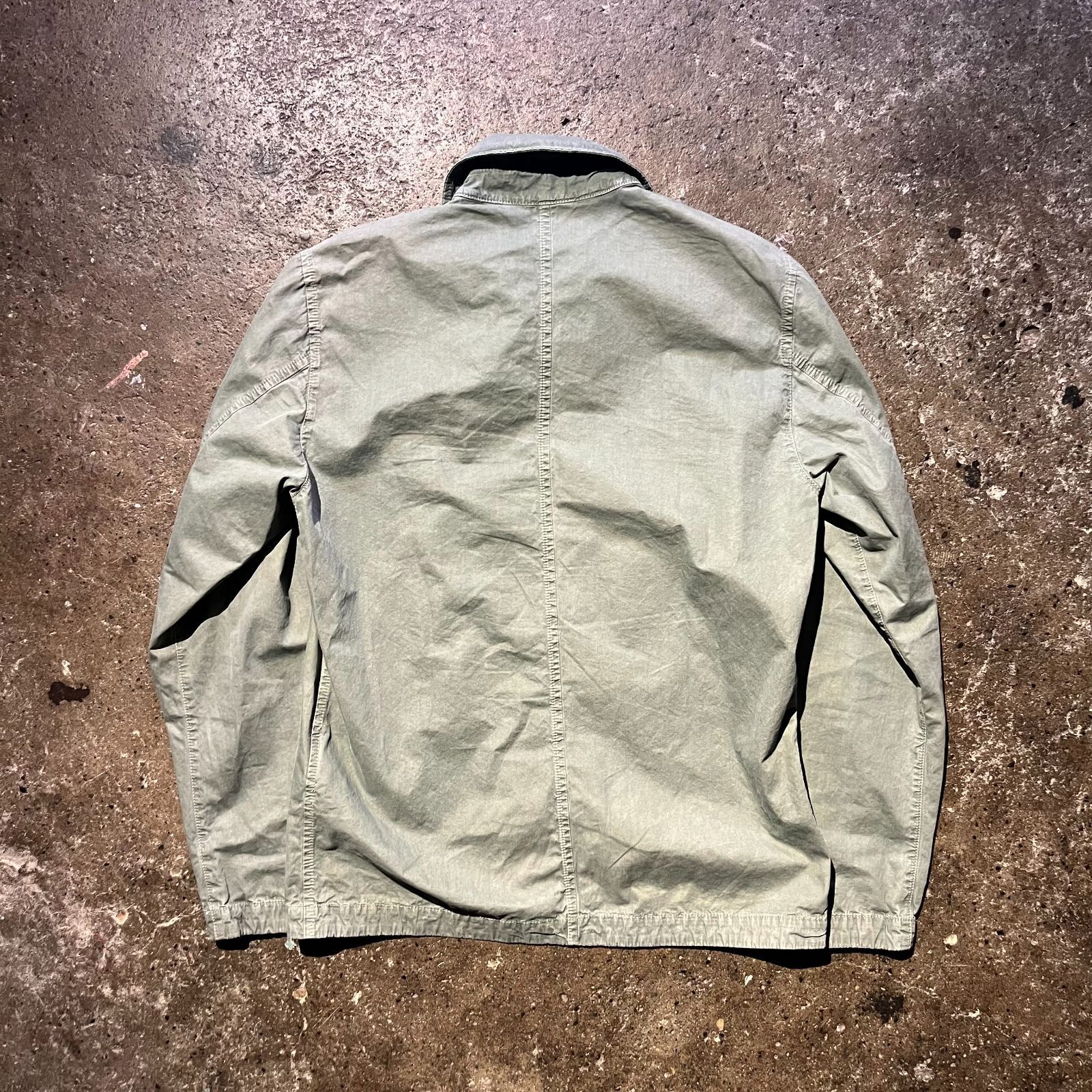 STONE ISLAND Overshirt シャツジャケット ジップアップブルゾン 
