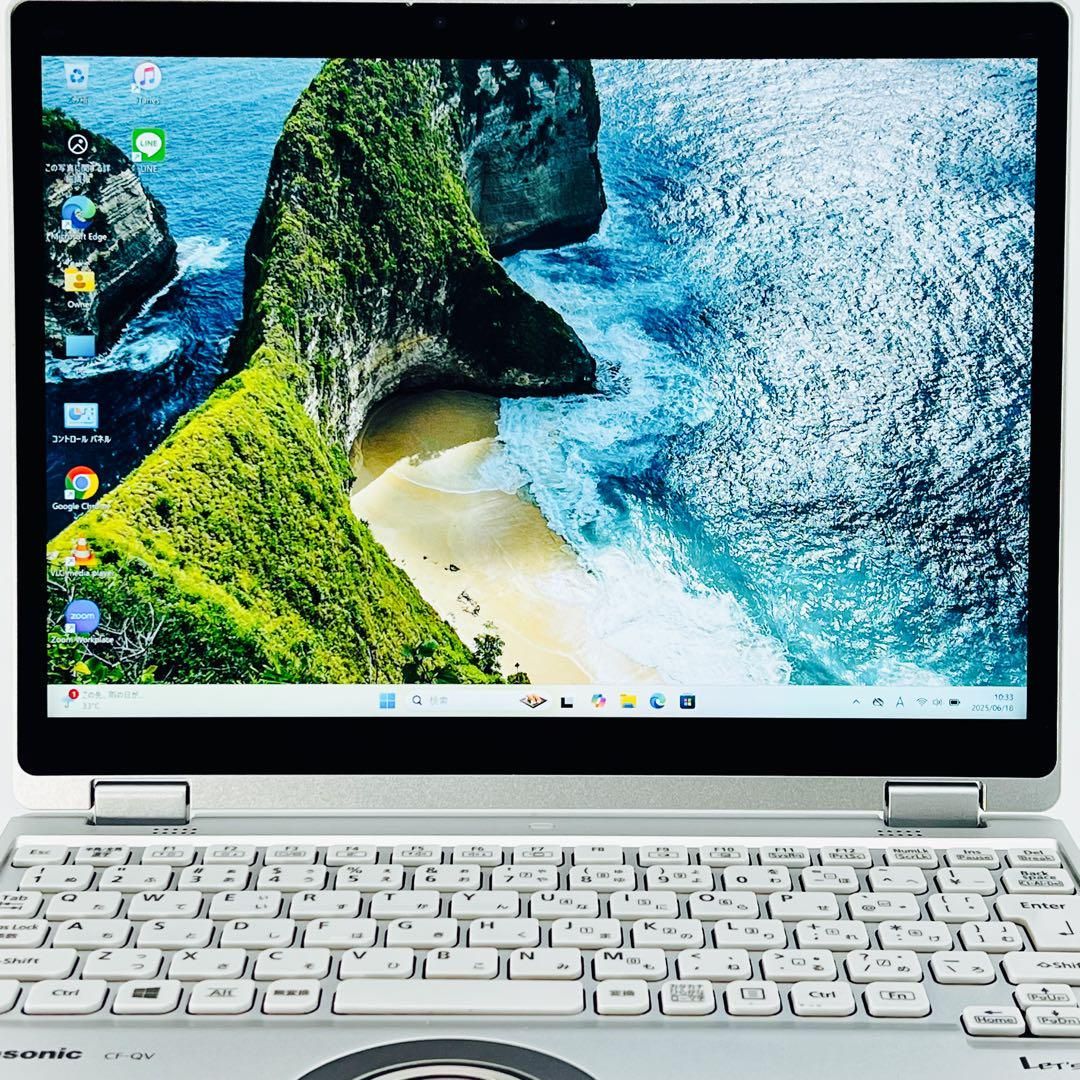 Panasonic Let's note CF-QV (CF-QV8TFAVS) 2019年式 レッツノート
